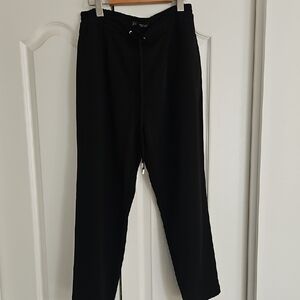 Zara Women's Black Drawstring Jogger Pants